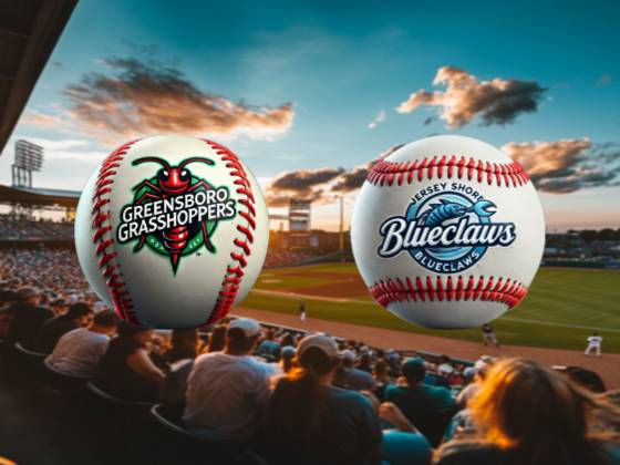 Jersey Shore BlueClaws vs. Greensboro Grasshoppers
